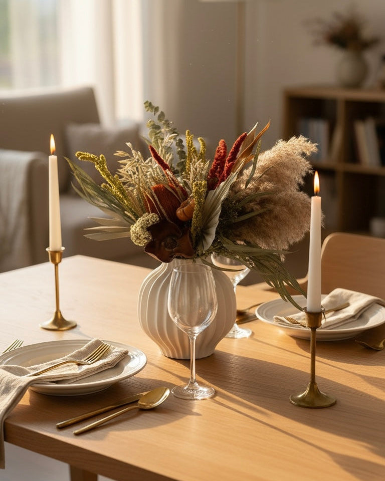 Amber Grace - Dried Flowers Arrangement